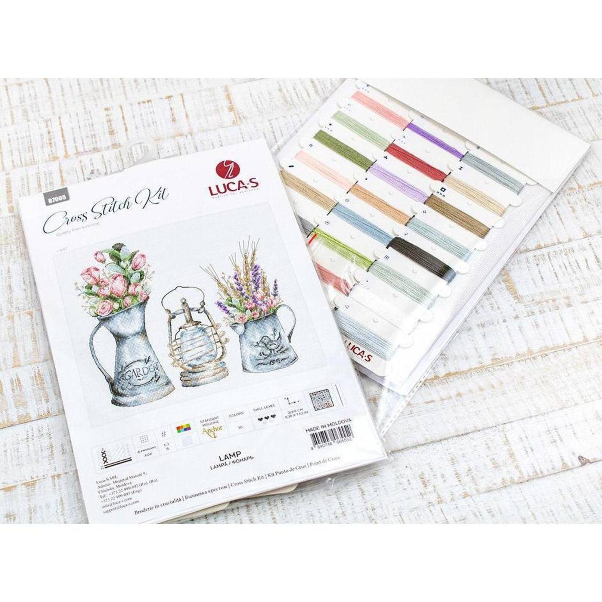 Luca-s Lamp Counted Cross Stitch Kit